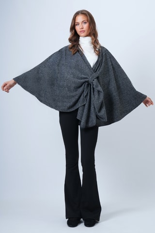 Poncho - Gris foncé