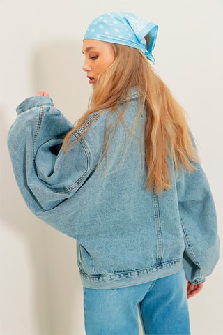 Veste en jean - Ciel