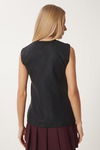 Veste sans manches - Noir