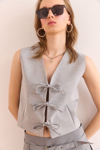 Gilet de costume - Gris clair