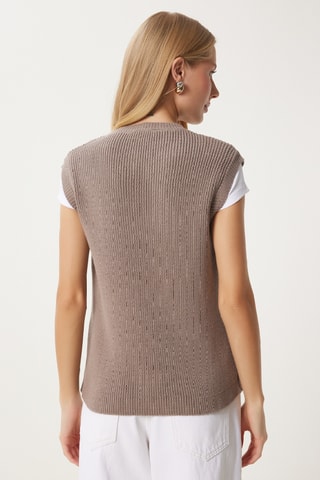 Gilet sans manches - Taupe