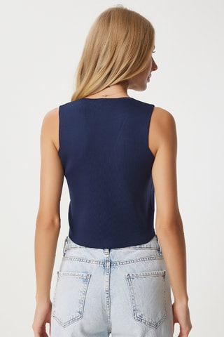 Gilet sans manches - Bleu marine