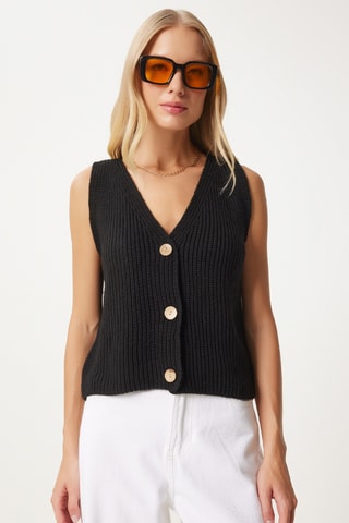 Gilet sans manches - Noir