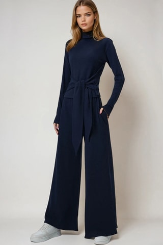 Pull et pantalon - Bleu marine