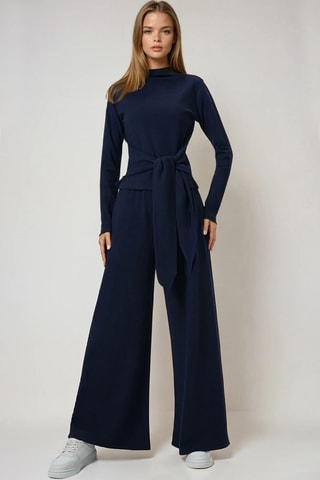 Pull et pantalon - Bleu marine