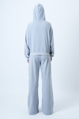 Sweat à capuche et pantalon - Gris chiné