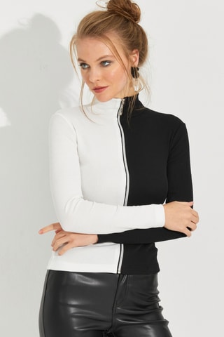 Gilet - Noir et blanc