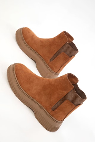 Bottines Chelsea - Marron