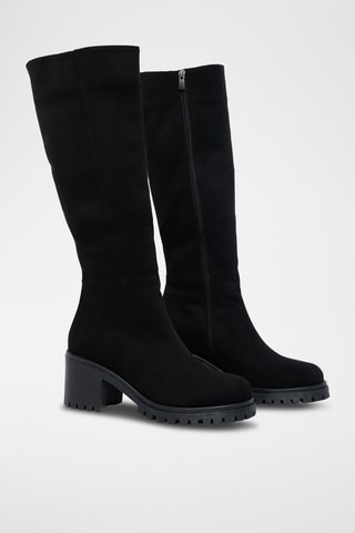 Bottes à talons - Noir
