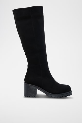 Bottes à talons - Noir