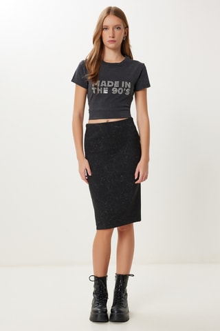 Jupe fourreau - Noir