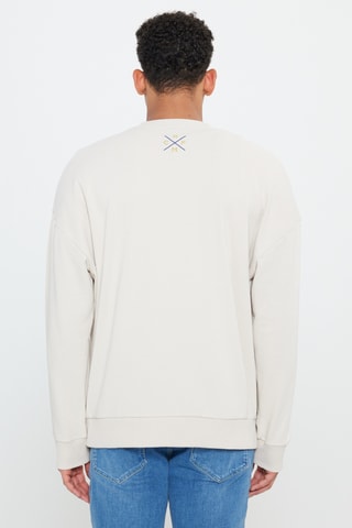 Sweat Real Madrid - Beige clair