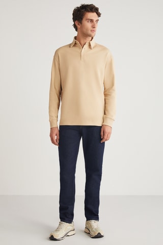 Polo relaxed - Beige