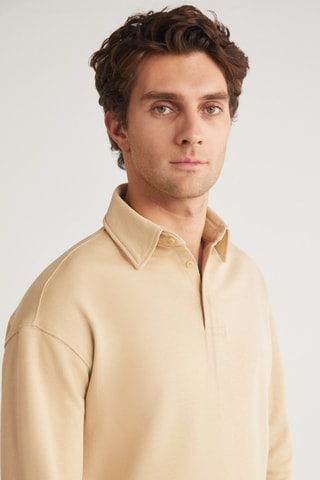Polo relaxed - Beige