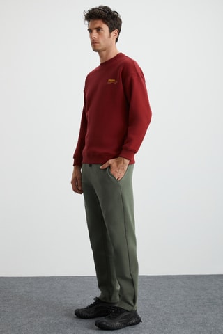 Sweat en coton biologique - Bordeaux