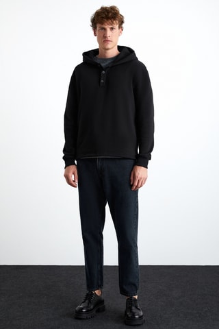 Sweat à capuche - Noir