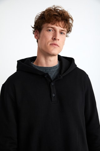 Sweat à capuche - Noir