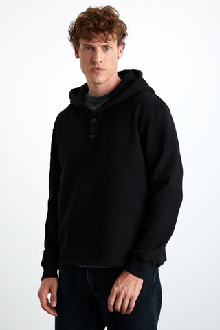 Sweat à capuche - Noir