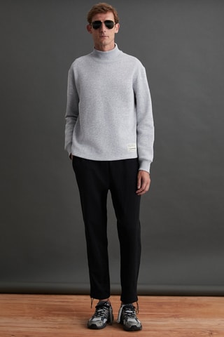 Sweat - Gris clair chiné