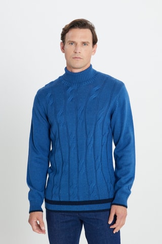 Pull - Bleu cobalt
