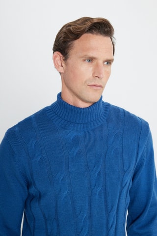 Pull - Bleu cobalt