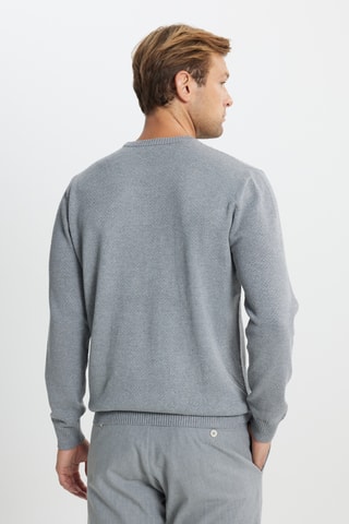 Pull - Gris clair chiné