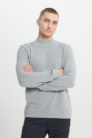 Pull - Gris clair chiné