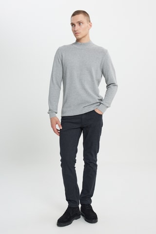 Pull - Gris clair chiné