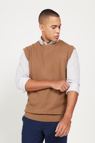 Pull sans manches - Vieux rose