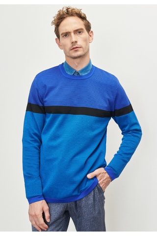 Pull - Bleu cobalt