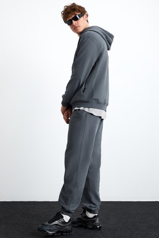 Pantalon de survêtement oversize - Gris foncé