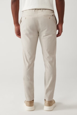 Pantalon relaxed - Beige