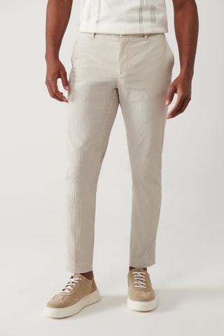 Pantalon relaxed - Beige