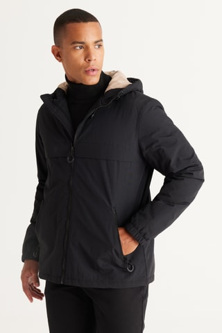 Veste à capuche - Noir