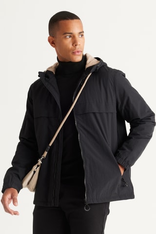 Veste à capuche - Noir