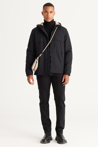 Veste à capuche - Noir