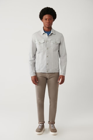 Veste en jean - Gris