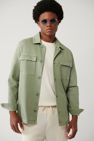 Veste en jean - Vert