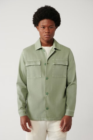 Veste en jean - Vert