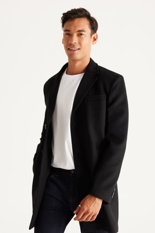 Veste en laine - Noir