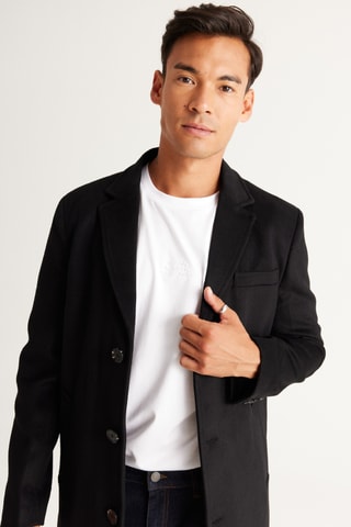 Veste en laine - Noir