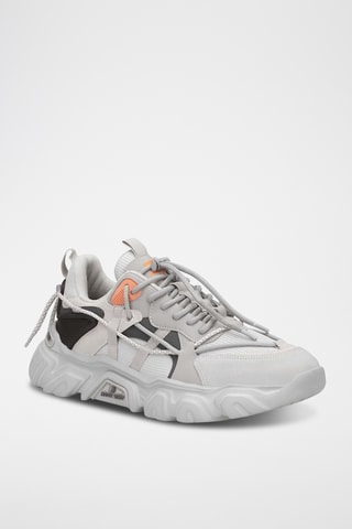 Baskets - Gris clair et blanc