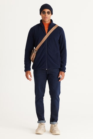 Sweat polaire - Bleu marine