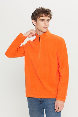 Sweat polaire - Orange