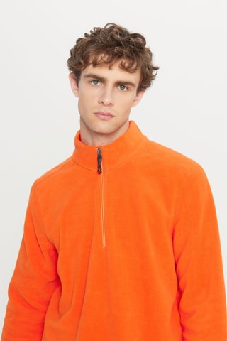 Sweat polaire - Orange