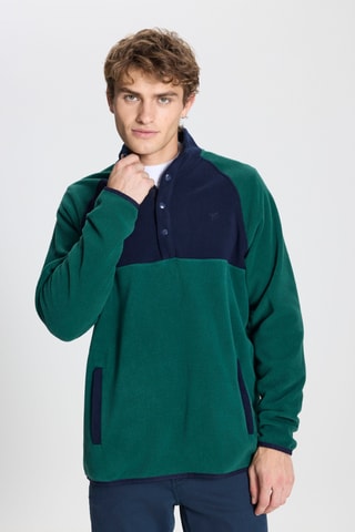 Sweat polaire - Vert foncé