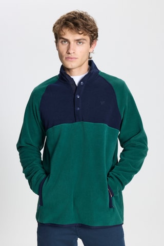 Sweat polaire - Vert foncé