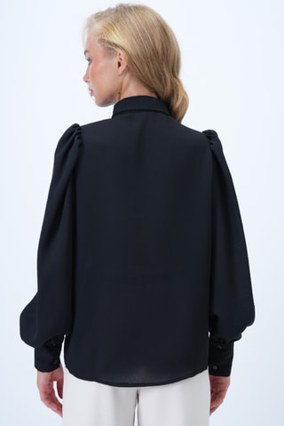 Chemisier regular - Noir
