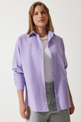 Chemisier regular - Violet