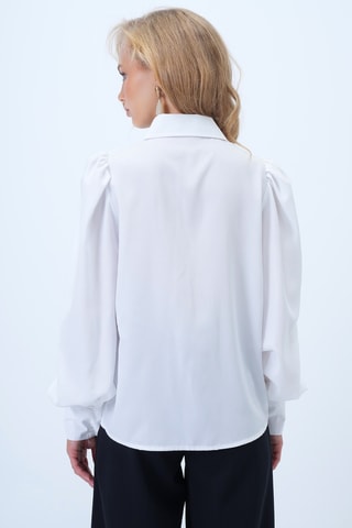 Chemisier regular - Blanc